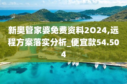 新奧管家婆免費資料2O24,遠程方案落實分析_便宜款54.504