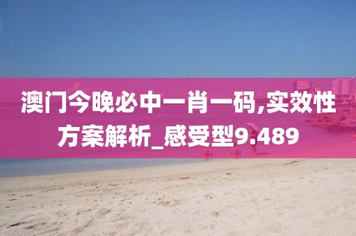 澳門今晚必中一肖一碼,實(shí)效性方案解析_感受型9.489