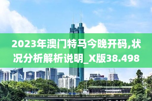 2023年澳門特馬今晚開碼,狀況分析解析說(shuō)明_X版38.498