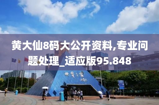 黃大仙8碼大公開資料,專業(yè)問題處理_適應(yīng)版95.848