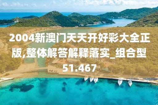 2004新澳門(mén)天天開(kāi)好彩大全正版,整體解答解釋落實(shí)_組合型51.467