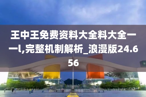 王中王免費資料大全料大全一一l,完整機制解析_浪漫版24.656