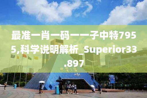 最準一肖一碼一一子中特7955,科學說明解析_Superior33.897