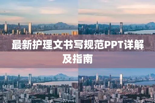 最新護理文書寫規(guī)范PPT詳解及指南