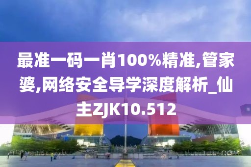 最準(zhǔn)一碼一肖100%精準(zhǔn),管家婆,網(wǎng)絡(luò)安全導(dǎo)學(xué)深度解析_仙主ZJK10.512