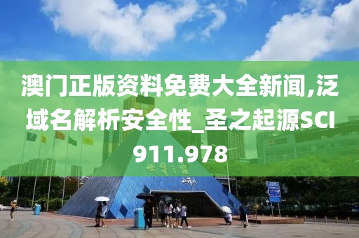 澳門正版資料免費大全新聞,泛域名解析安全性_圣之起源SCI911.978