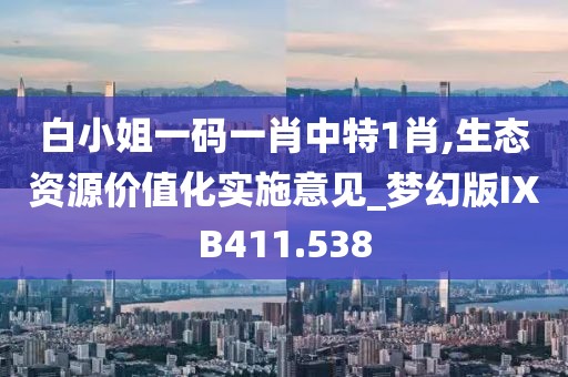 白小姐一碼一肖中特1肖,生態(tài)資源價(jià)值化實(shí)施意見(jiàn)_夢(mèng)幻版IXB411.538