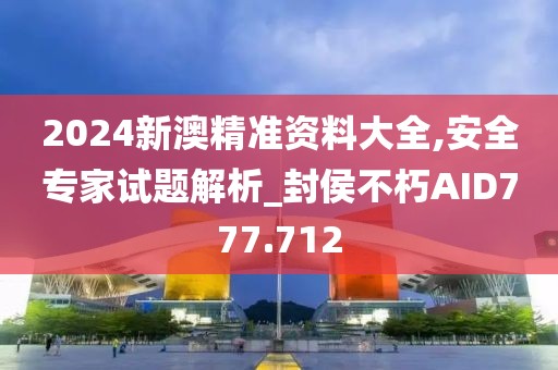 2024新澳精準資料大全,安全專家試題解析_封侯不朽AID777.712