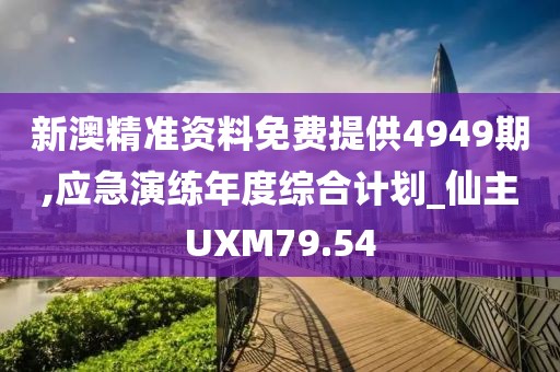 新澳精準資料免費提供4949期,應急演練年度綜合計劃_仙主UXM79.54