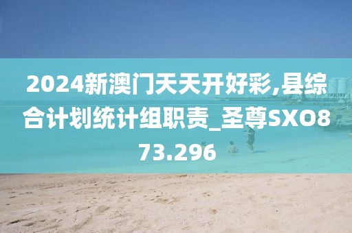 2024新澳門天天開好彩,縣綜合計劃統(tǒng)計組職責(zé)_圣尊SXO873.296