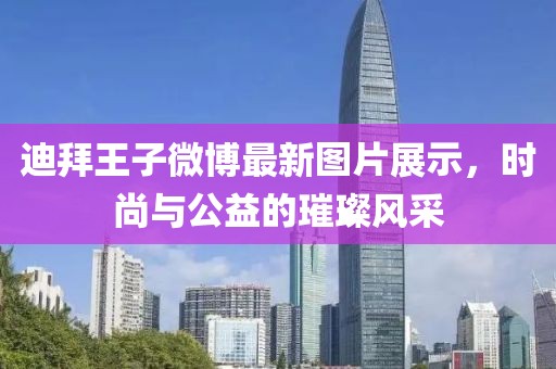 迪拜王子微博最新圖片展示，時(shí)尚與公益的璀璨風(fēng)采