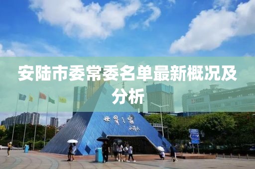 安陸市委常委名單最新概況及分析