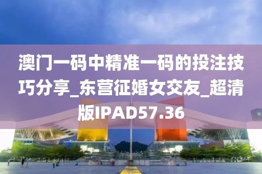 澳門一碼中精準(zhǔn)一碼的投注技巧分享_東營征婚女交友_超清版IPAD57.36
