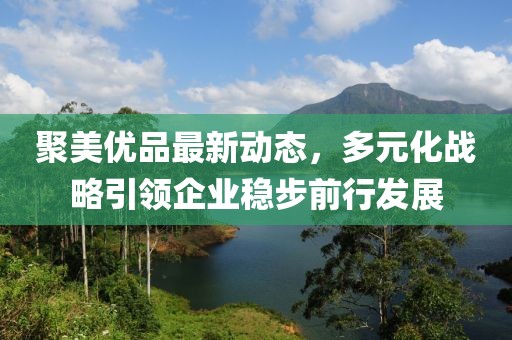 聚美優(yōu)品最新動態(tài)，多元化戰(zhàn)略引領(lǐng)企業(yè)穩(wěn)步前行發(fā)展
