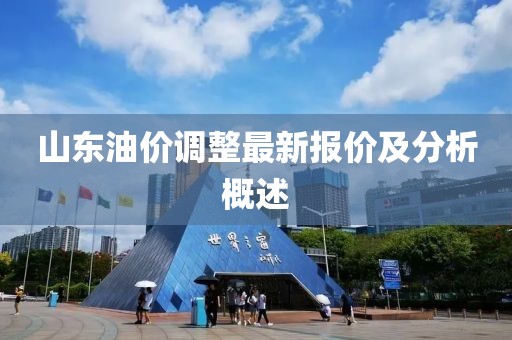 山東油價(jià)調(diào)整最新報(bào)價(jià)及分析概述