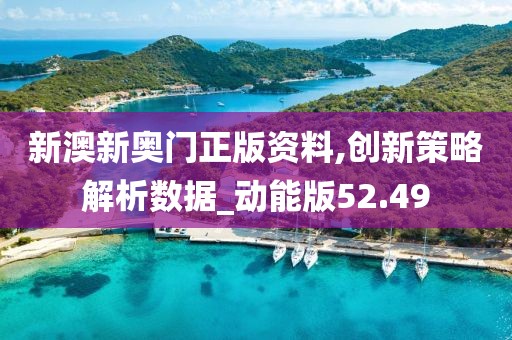 新澳新奧門正版資料,創(chuàng)新策略解析數(shù)據(jù)_動能版52.49