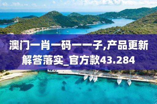 澳門(mén)一肖一碼一一子,產(chǎn)品更新解答落實(shí)_官方款43.284