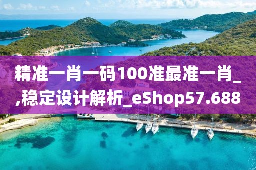 精準(zhǔn)一肖一碼100準(zhǔn)最準(zhǔn)一肖_,穩(wěn)定設(shè)計解析_eShop57.688