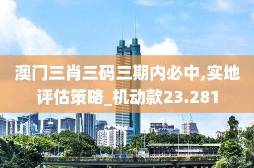 澳門三肖三碼三期內(nèi)必中,實地評估策略_機動款23.281