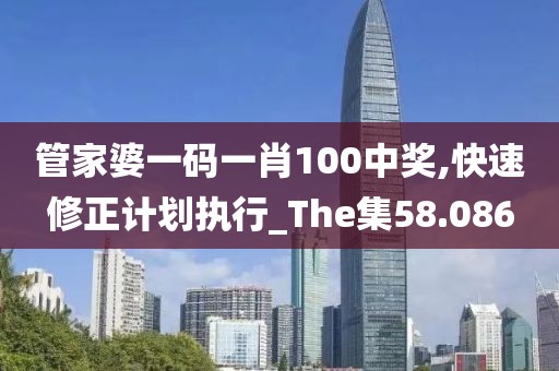 管家婆一碼一肖100中獎,快速修正計劃執(zhí)行_The集58.086