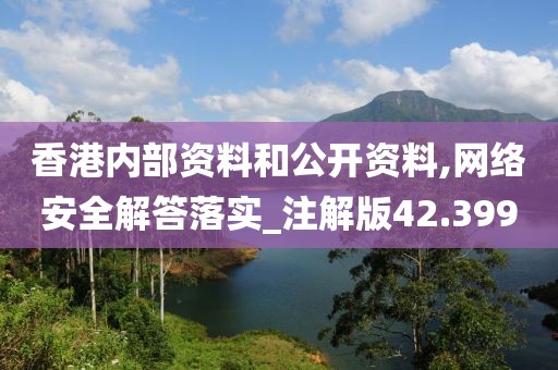 香港內(nèi)部資料和公開資料,網(wǎng)絡(luò)安全解答落實(shí)_注解版42.399