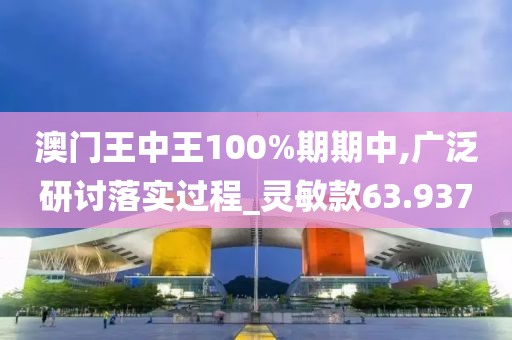 澳門王中王100%期期中,廣泛研討落實(shí)過(guò)程_靈敏款63.937