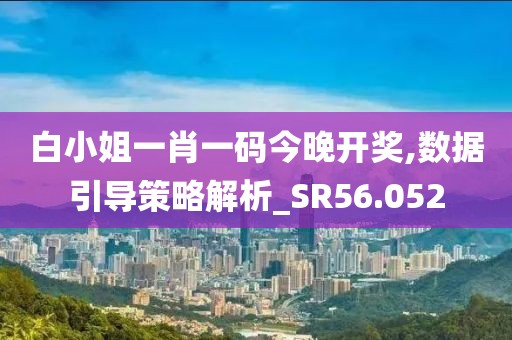 白小姐一肖一碼今晚開獎(jiǎng),數(shù)據(jù)引導(dǎo)策略解析_SR56.052