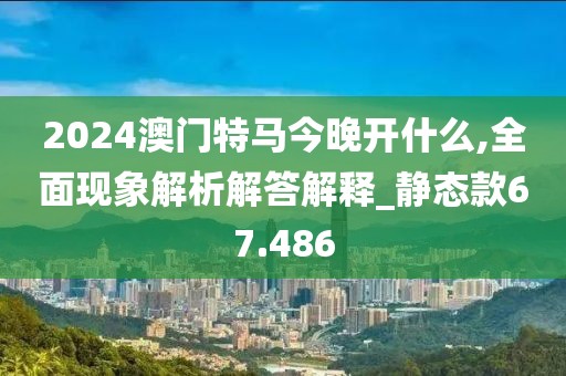 2024澳門特馬今晚開什么,全面現(xiàn)象解析解答解釋_靜態(tài)款67.486