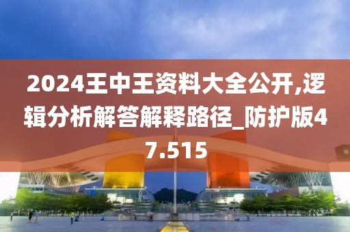 2024王中王資料大全公開,邏輯分析解答解釋路徑_防護(hù)版47.515