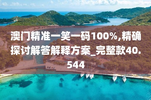 澳門精準一笑一碼100%,精確探討解答解釋方案_完整款40.544