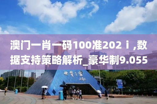 澳門一肖一碼100準202ⅰ,數(shù)據(jù)支持策略解析_豪華制9.055