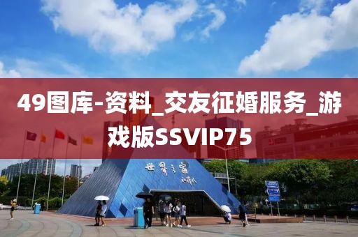 49圖庫-資料_交友征婚服務(wù)_游戲版SSVIP75