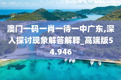 澳門一碼一肖一待一中廣東,深入探討現(xiàn)象解答解釋_高端版54.946