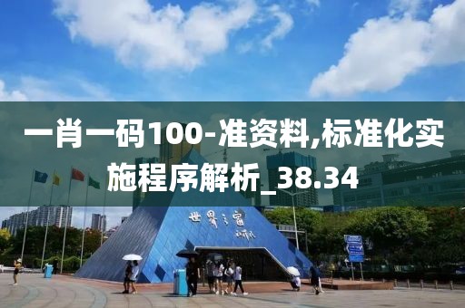 一肖一碼100-準(zhǔn)資料,標(biāo)準(zhǔn)化實(shí)施程序解析_38.34