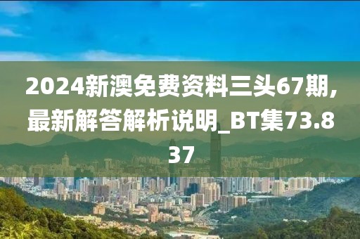 2024新澳免費資料三頭67期,最新解答解析說明_BT集73.837
