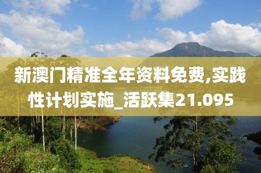 新澳門精準全年資料免費,實踐性計劃實施_活躍集21.095