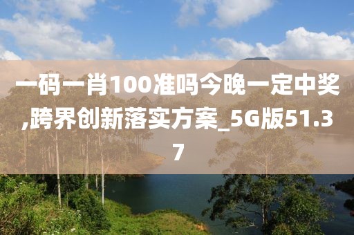 一碼一肖100準(zhǔn)嗎今晚一定中獎(jiǎng),跨界創(chuàng)新落實(shí)方案_5G版51.37