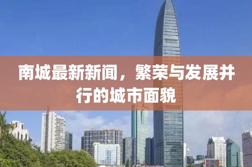 南城最新新聞，繁榮與發(fā)展并行的城市面貌