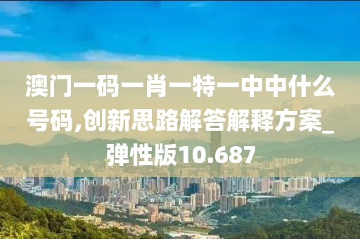 澳門(mén)一碼一肖一特一中中什么號(hào)碼,創(chuàng)新思路解答解釋方案_彈性版10.687