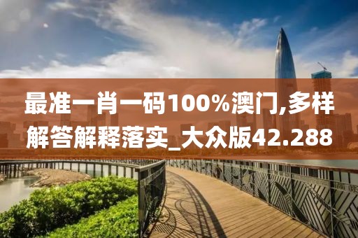 最準一肖一碼100%澳門,多樣解答解釋落實_大眾版42.288