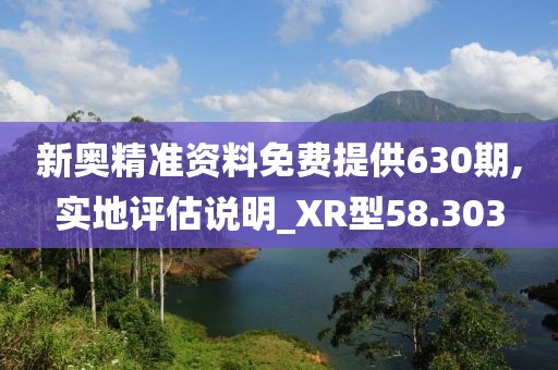 新奧精準(zhǔn)資料免費(fèi)提供630期,實(shí)地評(píng)估說(shuō)明_XR型58.303