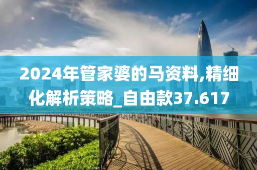2024年管家婆的馬資料,精細化解析策略_自由款37.617