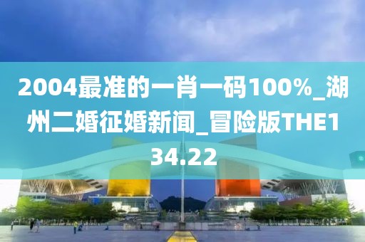 2004最準(zhǔn)的一肖一碼100%_湖州二婚征婚新聞_冒險版THE134.22