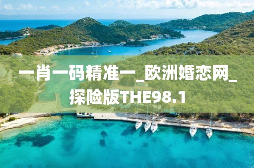一肖一碼精準(zhǔn)一_歐洲婚戀網(wǎng)_探險(xiǎn)版THE98.1