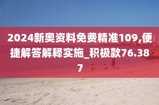 2024新奧資料免費精準109,便捷解答解釋實施_積極款76.387