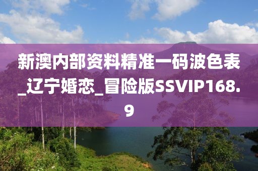 新澳內(nèi)部資料精準(zhǔn)一碼波色表_遼寧婚戀_冒險(xiǎn)版SSVIP168.9