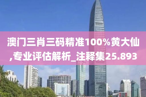 澳門(mén)三肖三碼精準(zhǔn)100%黃大仙,專(zhuān)業(yè)評(píng)估解析_注釋集25.893